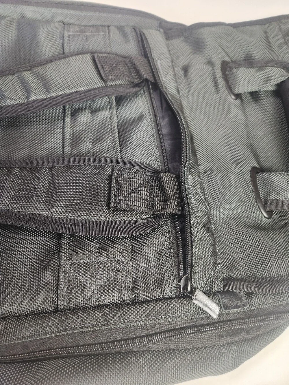 Kensington Black Laptop Office Tech Saddlebag Pro Backpack
